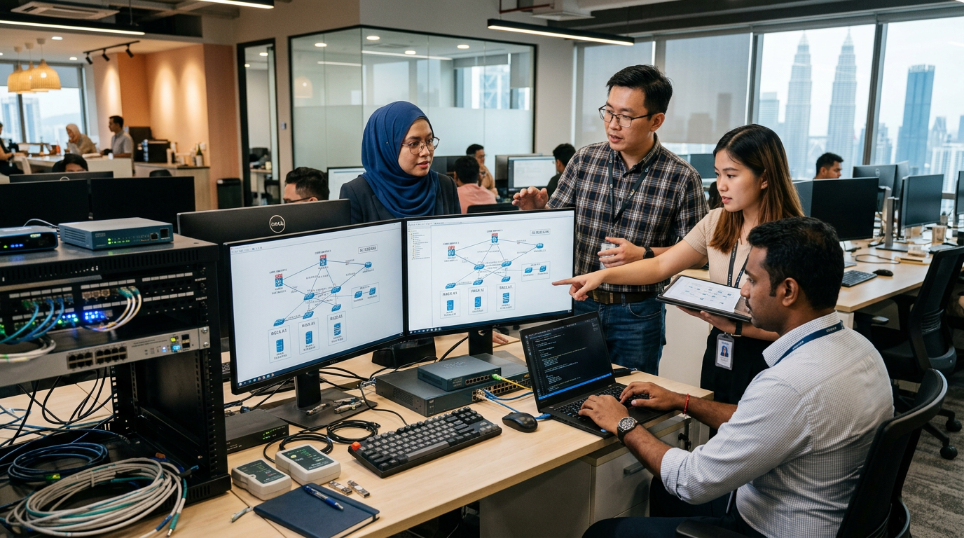 Pasukan IT Malaysia Menggunakan WinBox